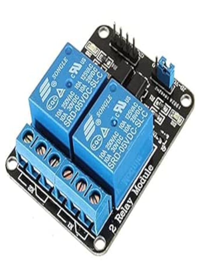 Module Arduino and Raspberry Pi 5v Two Channel Relay for Switching and Automation